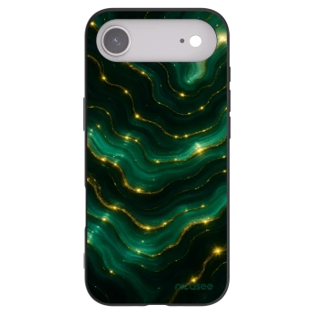 Picasee Μαύρη θήκη σιλικόνης για Apple iPhone Air - Emerald