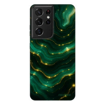 Picasee Fashion Case για Samsung Galaxy S21 Ultra 5G G998B - Emerald