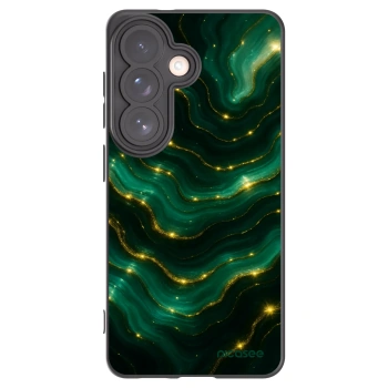 Picasee Μαύρη θήκη σιλικόνης για Samsung Galaxy S26 - Emerald