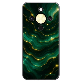 Picasee Μαύρη θήκη σιλικόνης για Honor Magic8 Lite 5G - Emerald