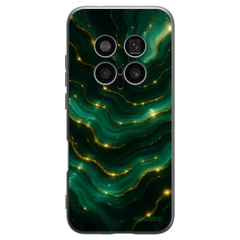Picasee Μαύρη θήκη σιλικόνης για Honor Magic8 Pro 5G - Emerald