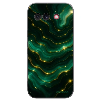 Picasee Μαύρη θήκη σιλικόνης για Google Pixel 10a - Emerald