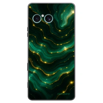 Picasee Μαύρη θήκη σιλικόνης για Sony Xperia 10 VII - Emerald