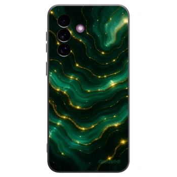 Picasee Μαύρη θήκη σιλικόνης για Samsung Galaxy A37 - Emerald