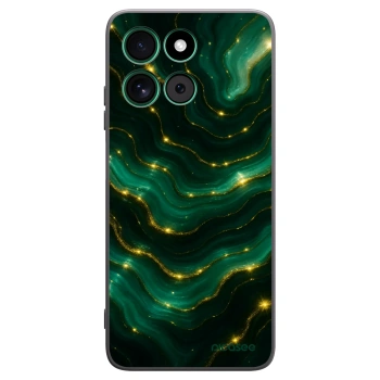Picasee Μαύρη θήκη σιλικόνης για Motorola Moto G57 Power - Emerald