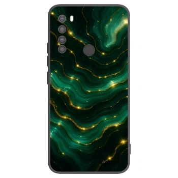 Picasee Μαύρη θήκη σιλικόνης για Xiaomi Redmi Note 8 - Emerald