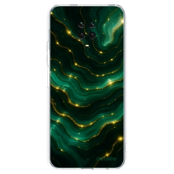 Picasee διαφανής θήκη σιλικόνης Xiaomi Redmi Note 9 Pro - Emerald
