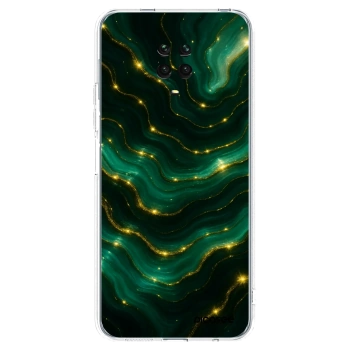 Picasee διαφανής θήκη σιλικόνης Xiaomi Redmi Note 9S - Emerald
