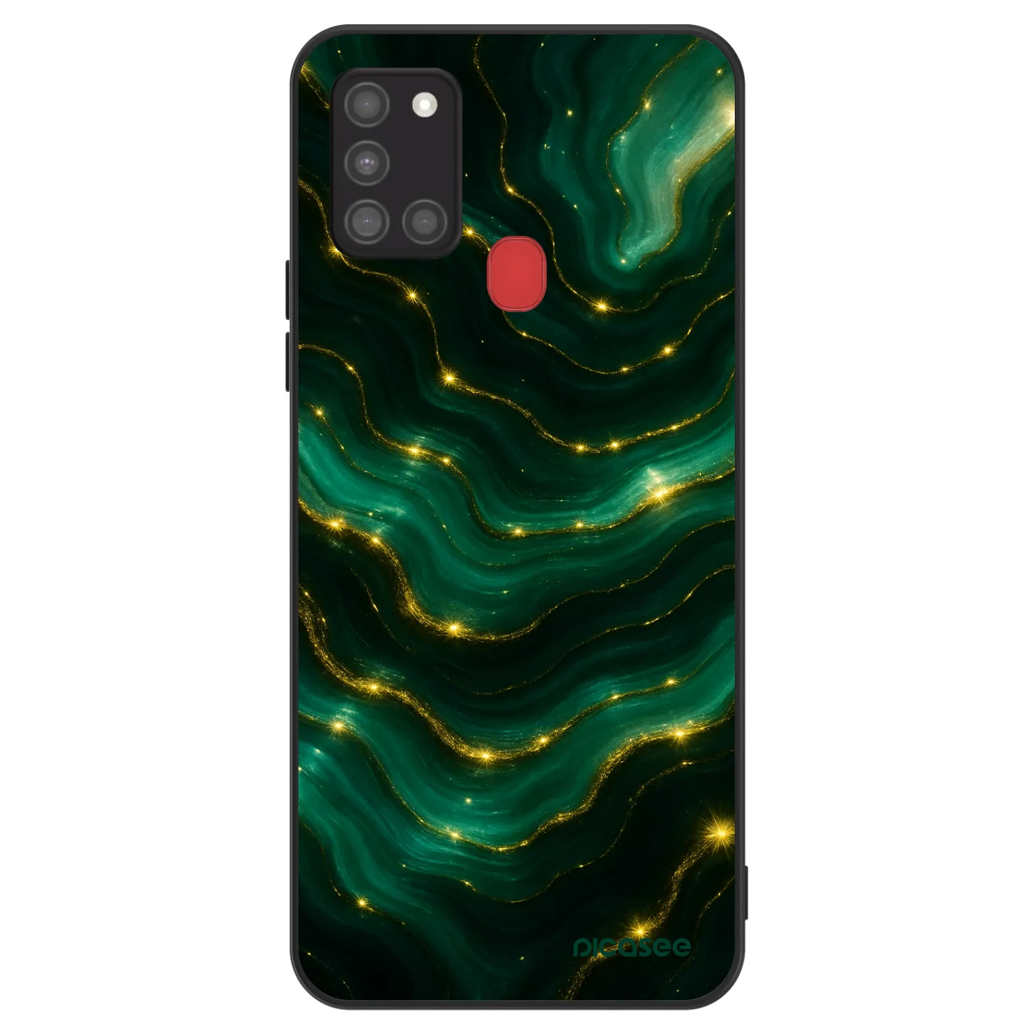 Picasee ULTIMATE CASE για Samsung Galaxy A21s - Emerald