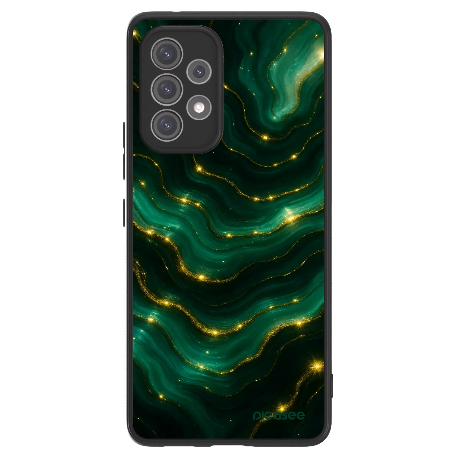 Picasee ULTIMATE CASE για Samsung Galaxy A52 5G A525F - Emerald
