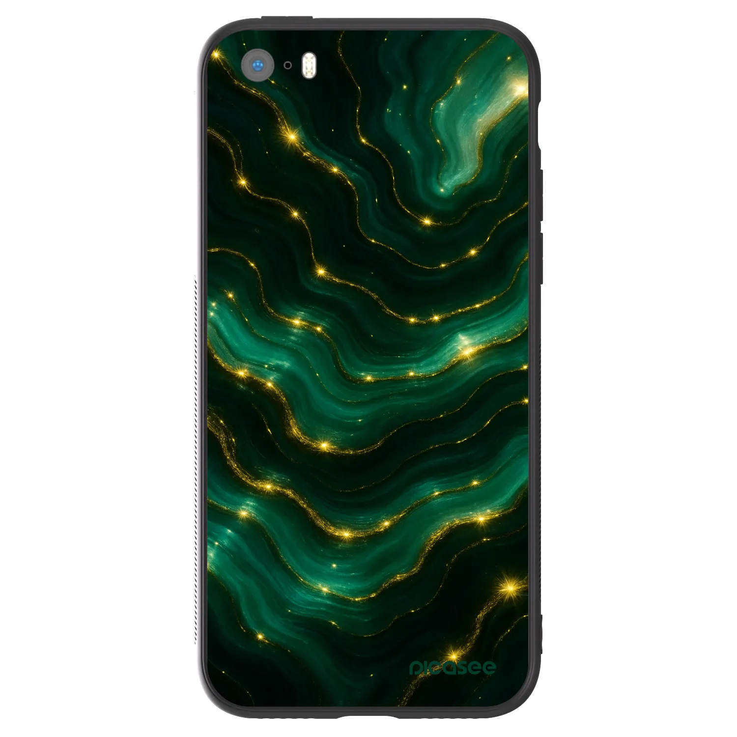 Picasee ULTIMATE CASE για Apple iPhone 5/5S/SE - Emerald