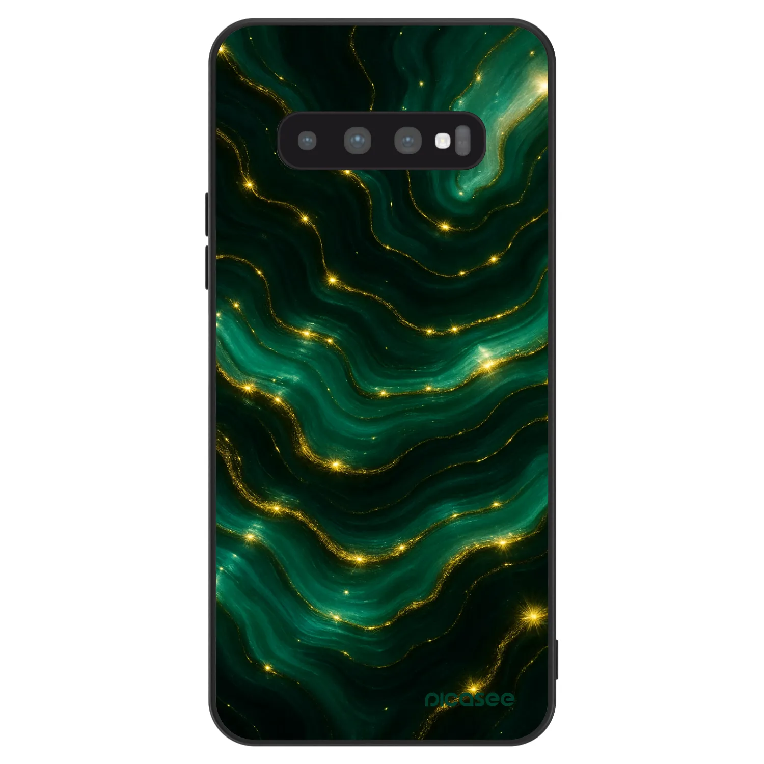 Picasee ULTIMATE CASE για Samsung Galaxy S10 G973 - Emerald