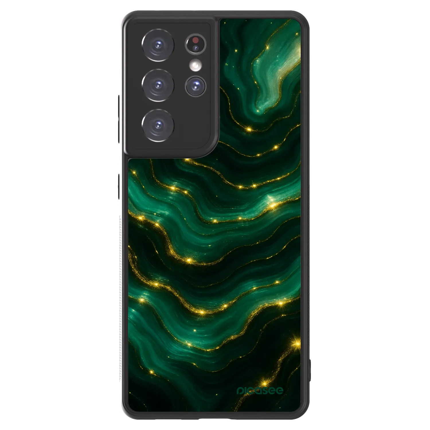 Picasee ULTIMATE CASE για Samsung Galaxy S21 Ultra 5G G998B - Emerald