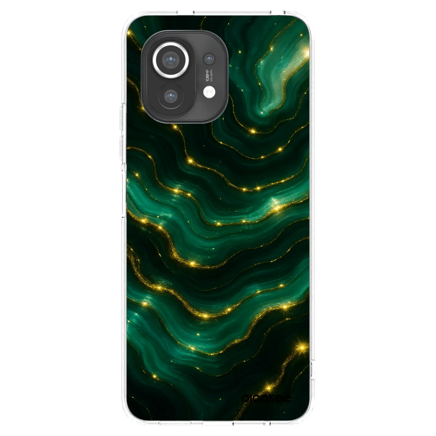 Picasee διαφανής θήκη σιλικόνης Xiaomi Mi 11 - Emerald