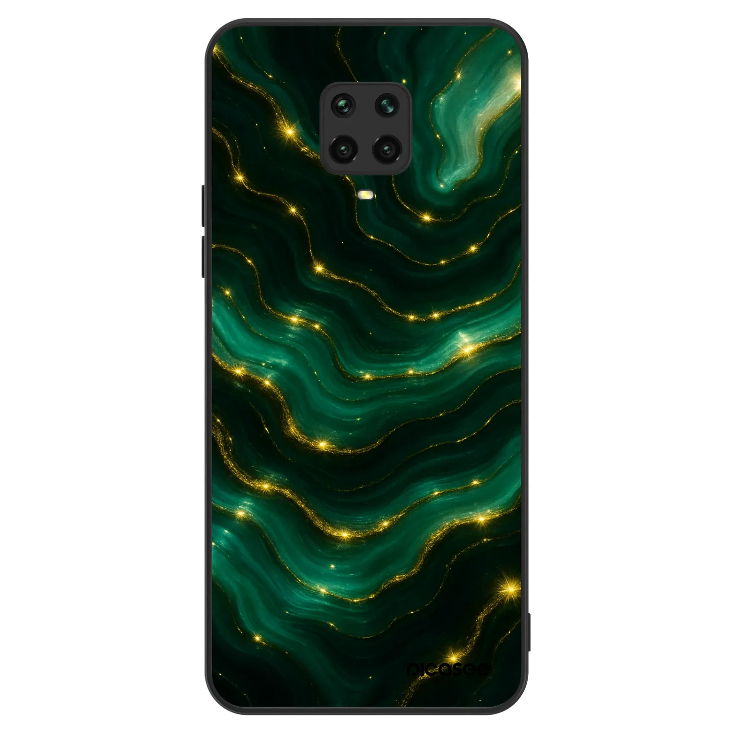 Picasee ULTIMATE CASE για Xiaomi Redmi Note 9S - Emerald