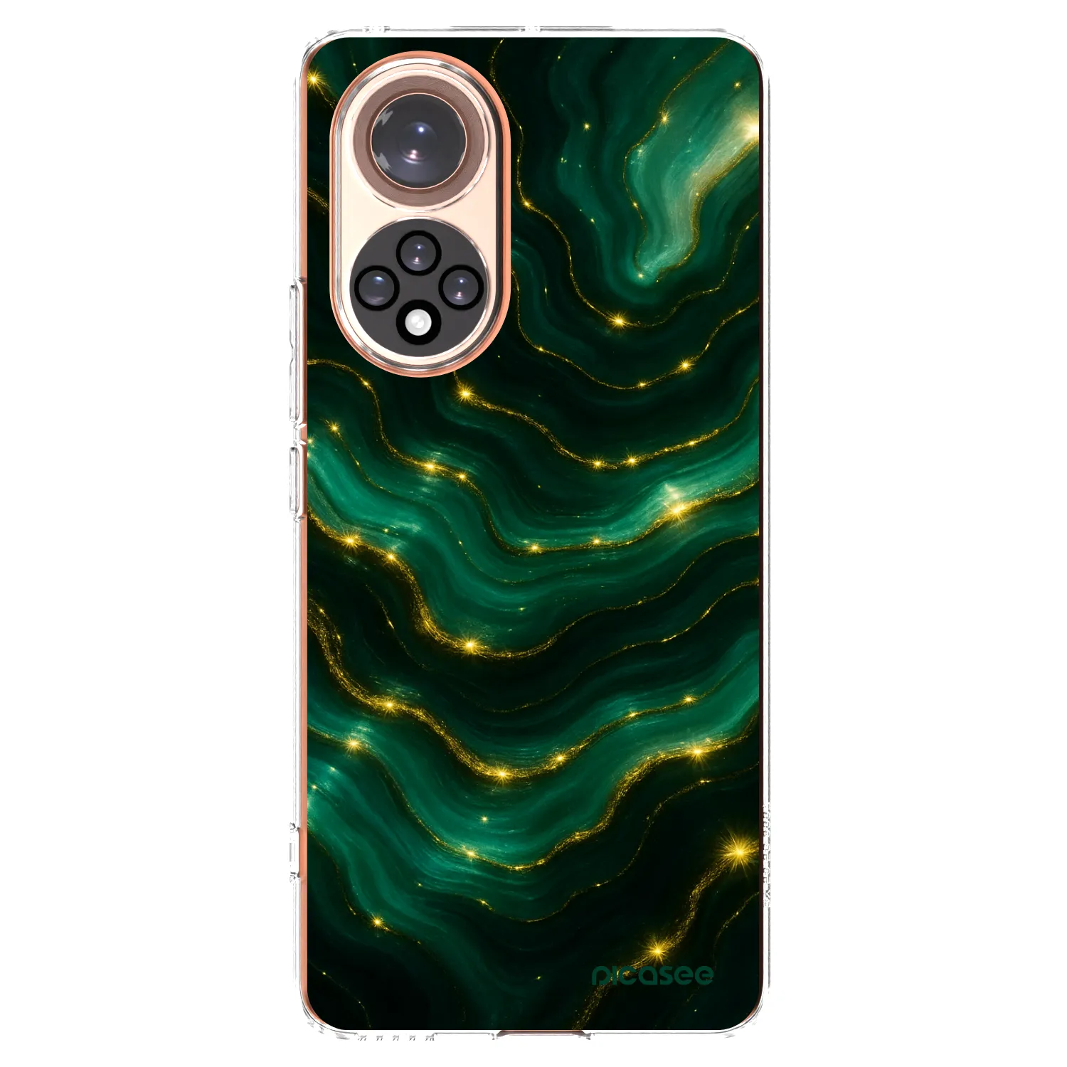 Picasee διαφανής θήκη σιλικόνης Huawei Nova 9 - Emerald