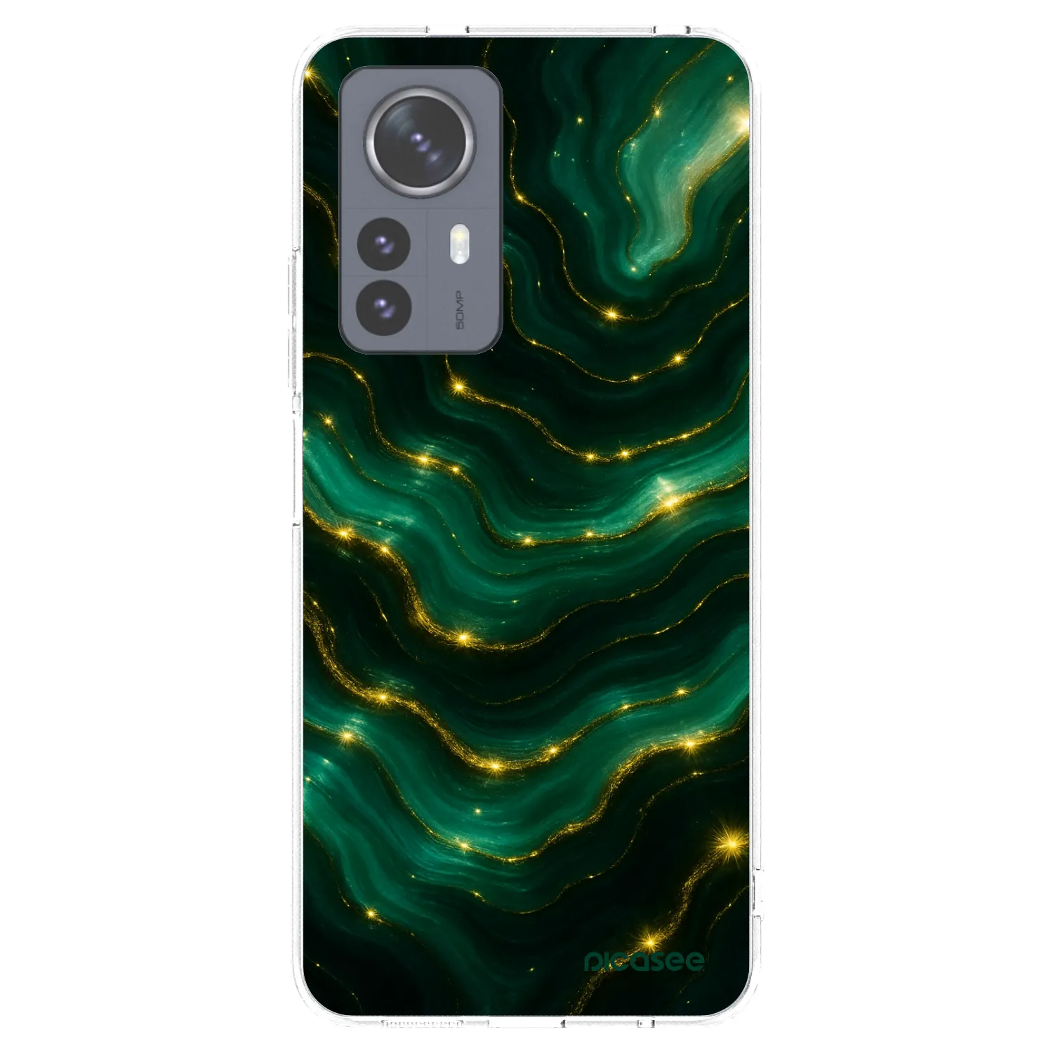 Picasee διαφανής θήκη σιλικόνης Xiaomi 12 Pro - Emerald