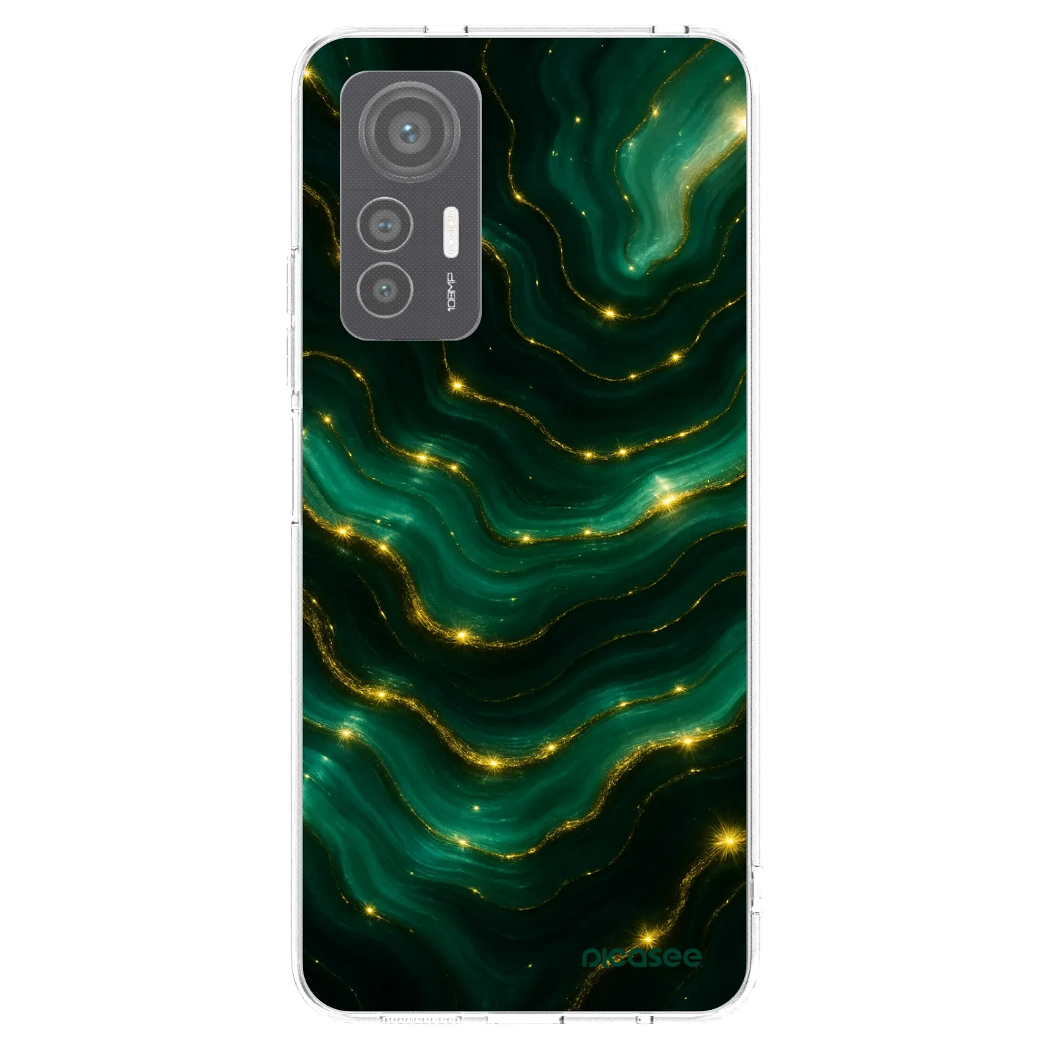 Picasee διαφανής θήκη σιλικόνης Xiaomi 12 Lite - Emerald