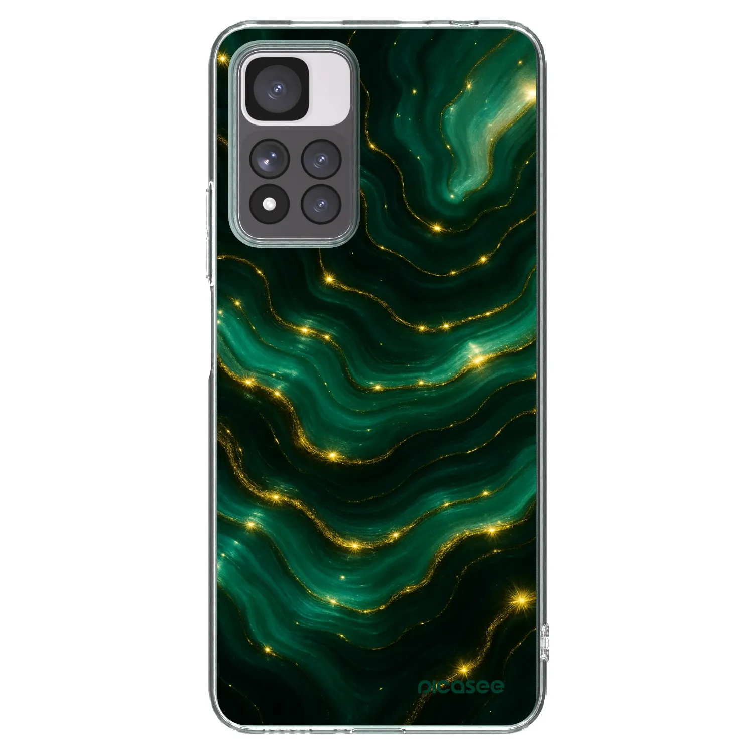Picasee διαφανής θήκη σιλικόνης Xiaomi Redmi Note 11 Pro+ 5G - Emerald