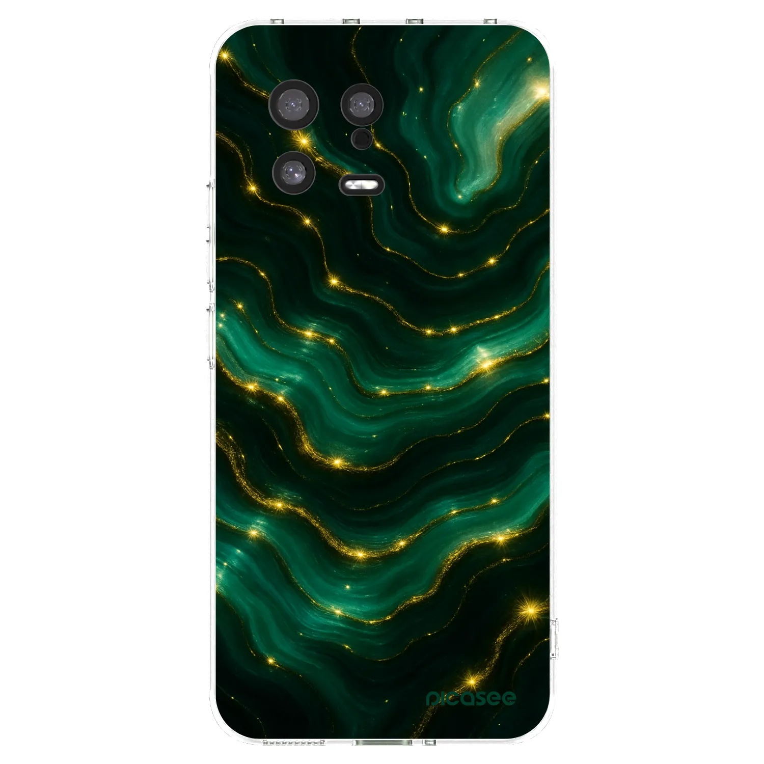 Picasee διαφανής θήκη σιλικόνης Xiaomi 13 - Emerald