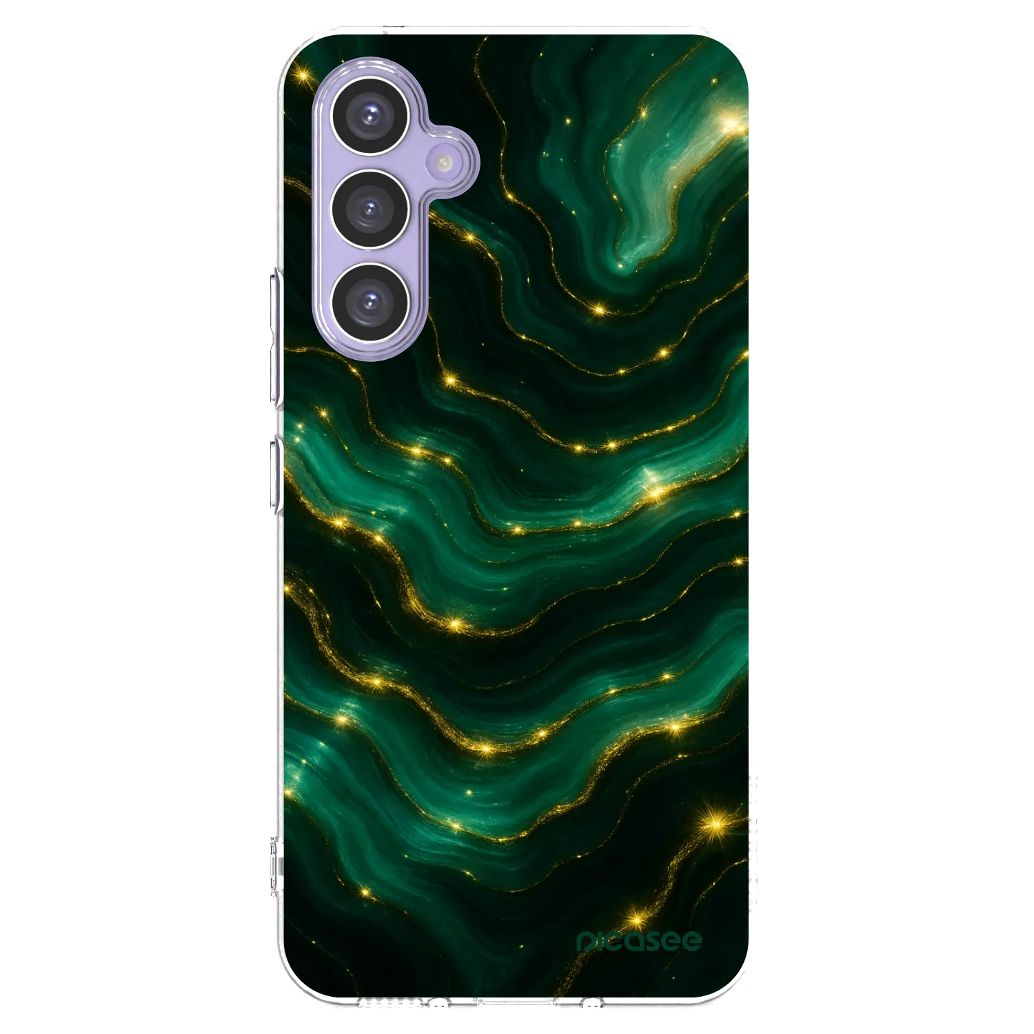 Picasee διαφανής θήκη σιλικόνης Samsung Galaxy A54 5G A546B - Emerald