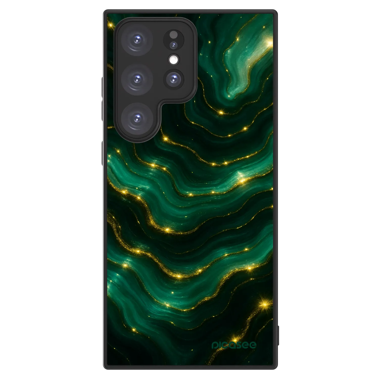 Picasee ULTIMATE CASE PowerShare για Samsung Galaxy S23 Ultra 5G - Emerald