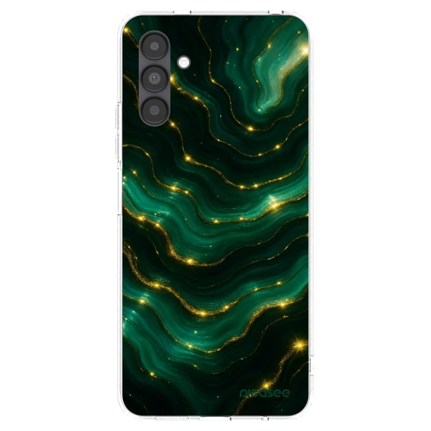 Picasee διαφανής θήκη σιλικόνης Samsung Galaxy A04s A047F - Emerald
