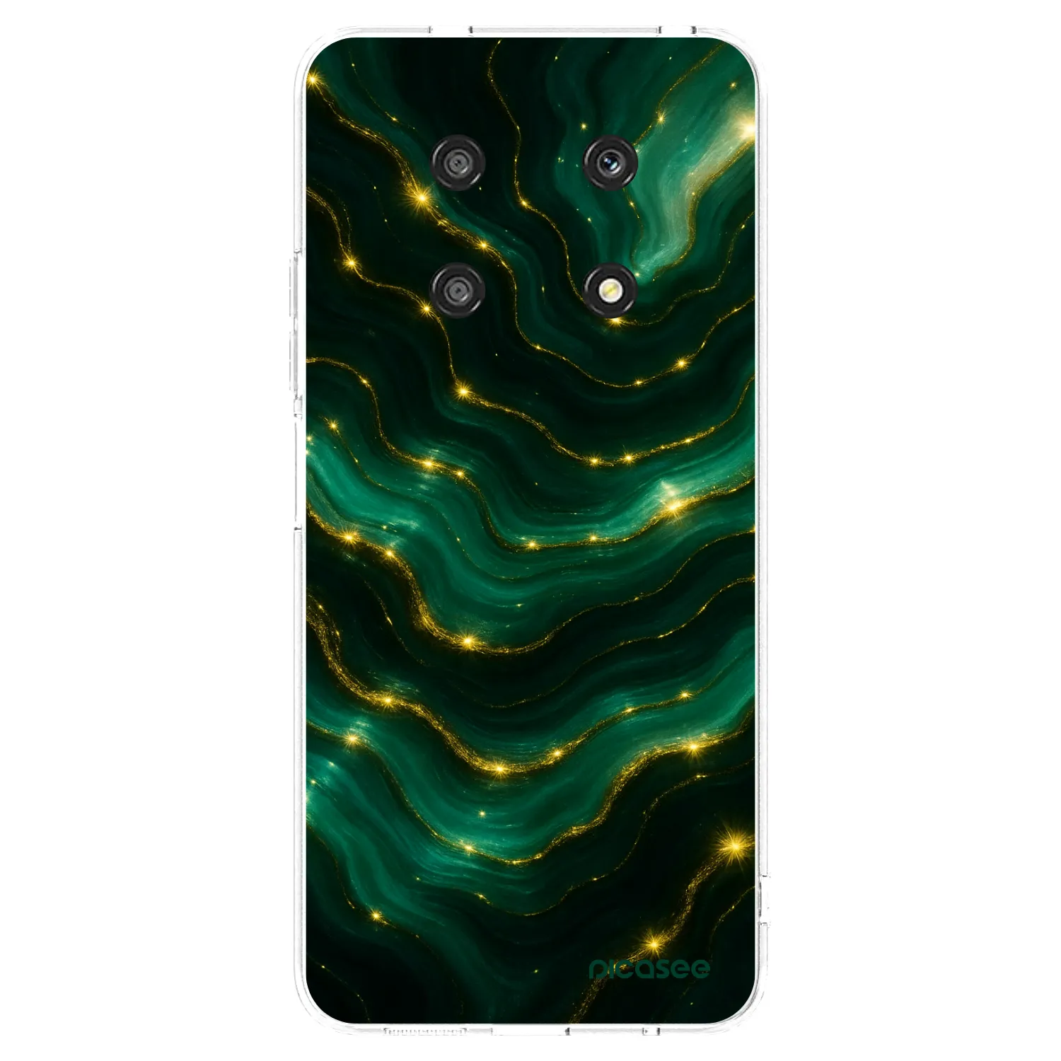 Picasee διαφανής θήκη σιλικόνης Honor Magic4 Lite 5G - Emerald