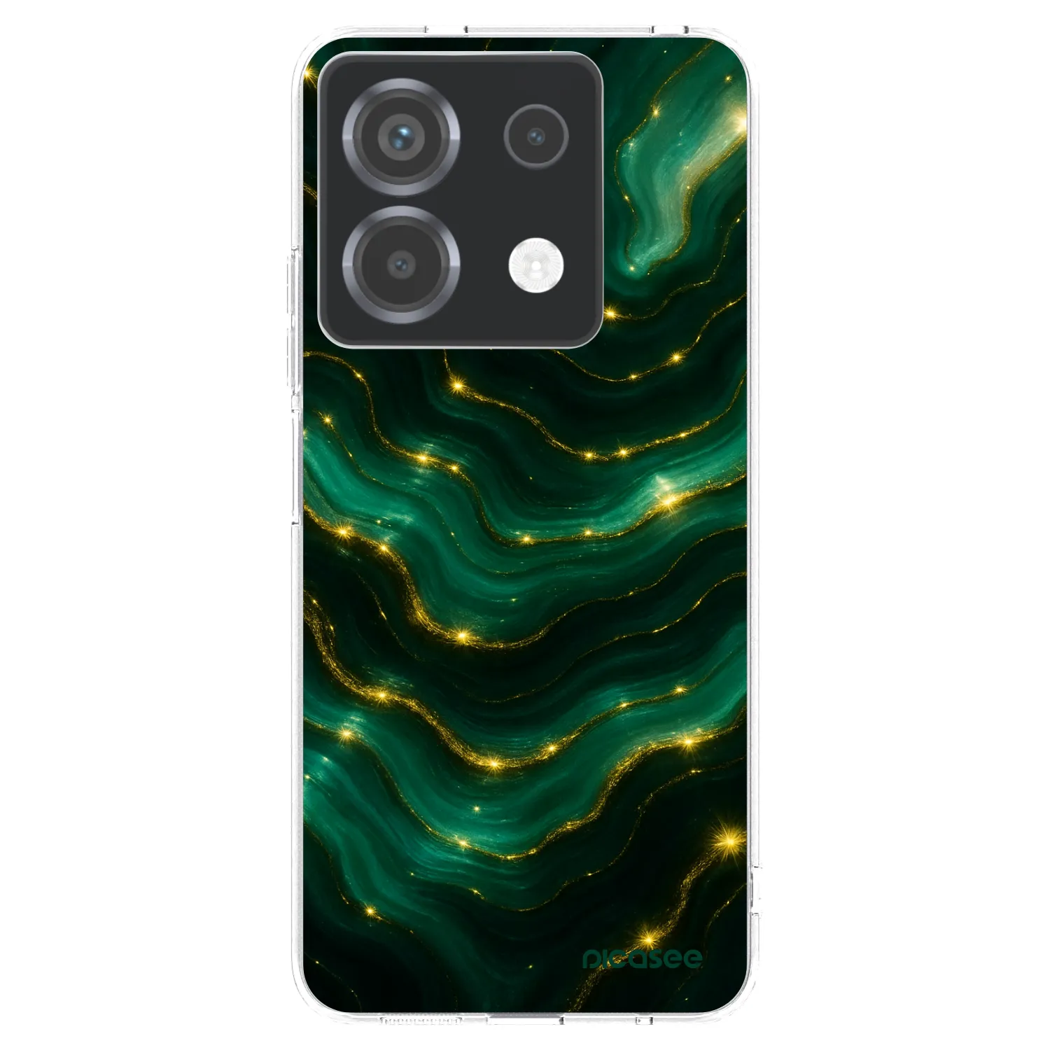 Picasee διαφανής θήκη σιλικόνης Xiaomi Poco X6 - Emerald