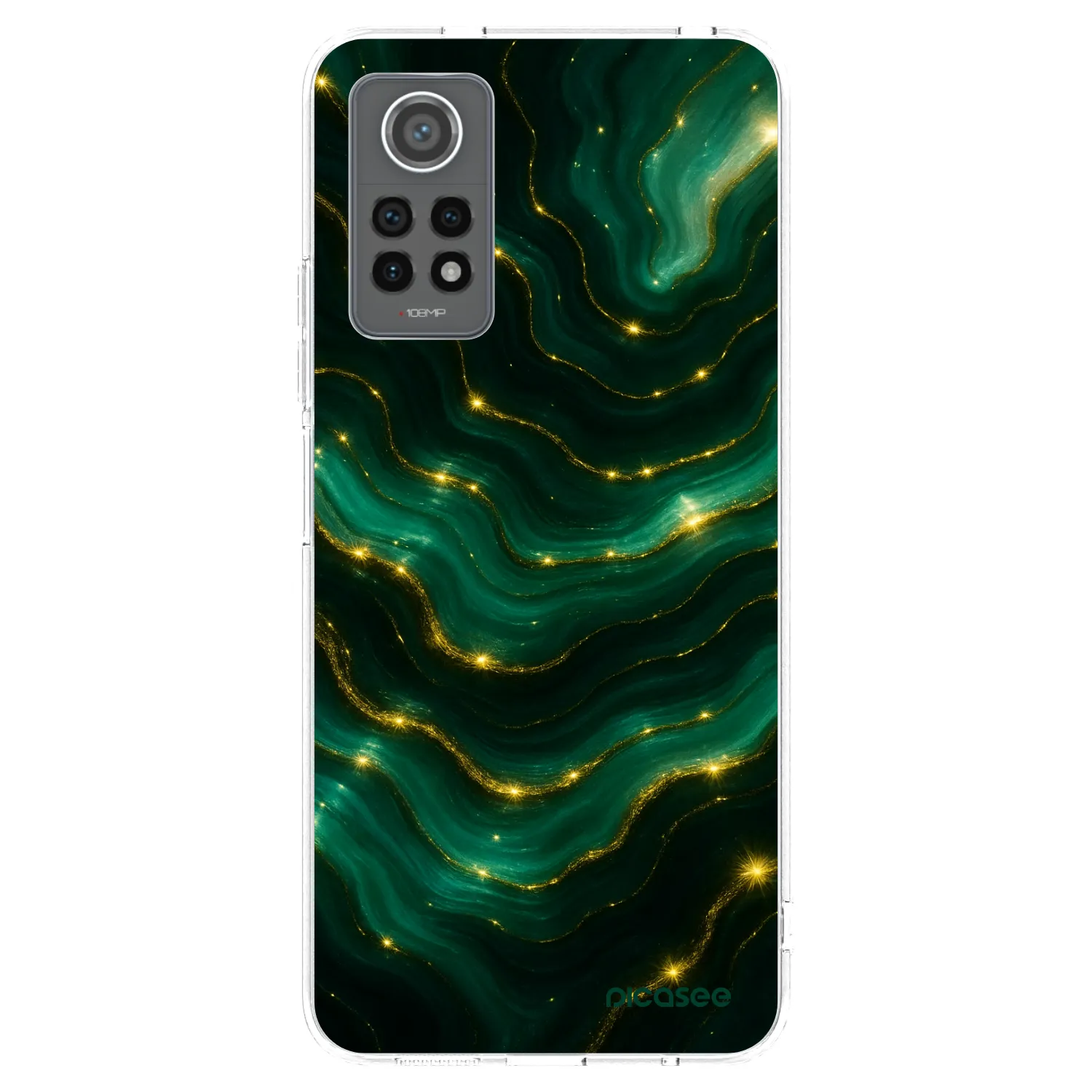Picasee διαφανής θήκη σιλικόνης Xiaomi Redmi Note 12 Pro 4G - Emerald