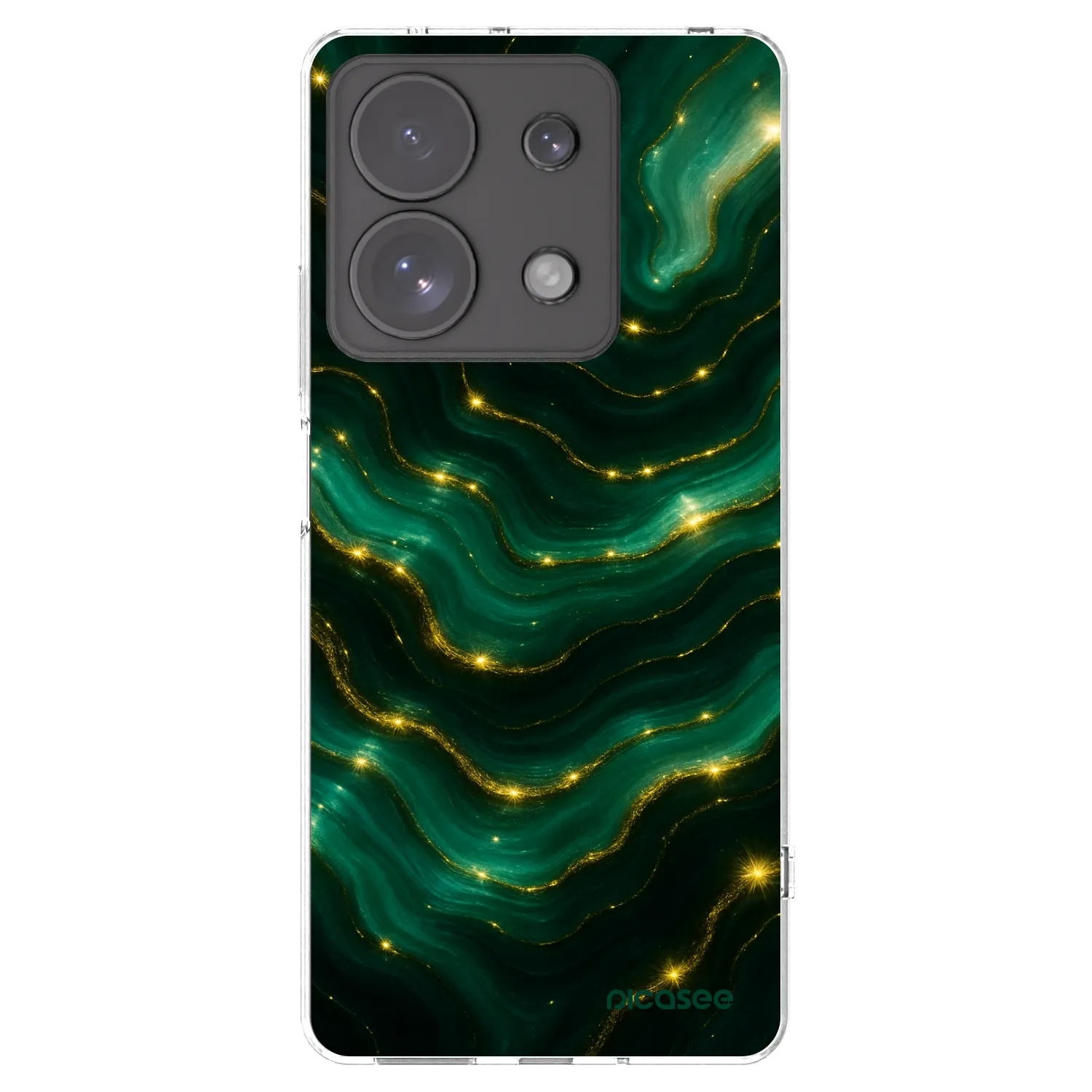 Picasee διαφανής θήκη σιλικόνης Xiaomi Redmi Note 13 Pro 4G - Emerald