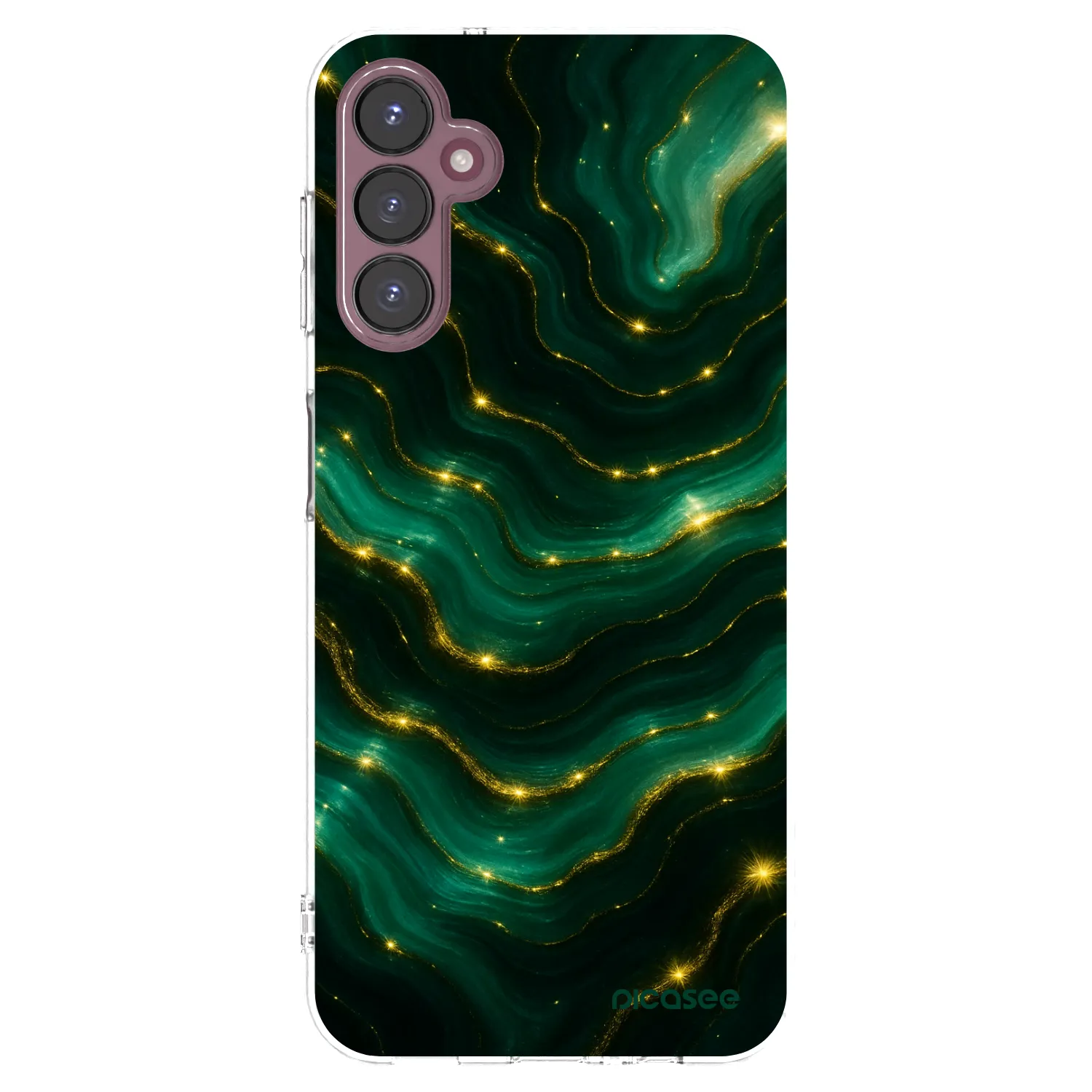 Picasee διαφανής θήκη σιλικόνης Samsung Galaxy A05s A057G - Emerald