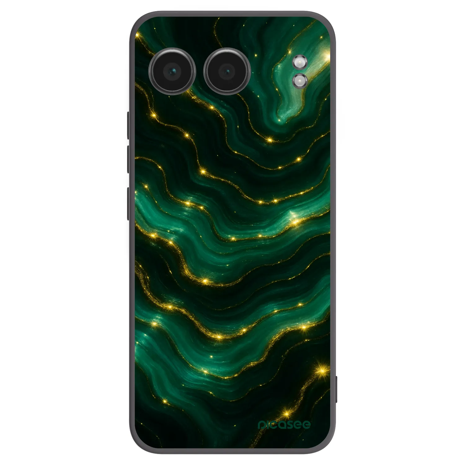 Picasee Μαύρη θήκη σιλικόνης για OnePlus Nord 4 - Emerald