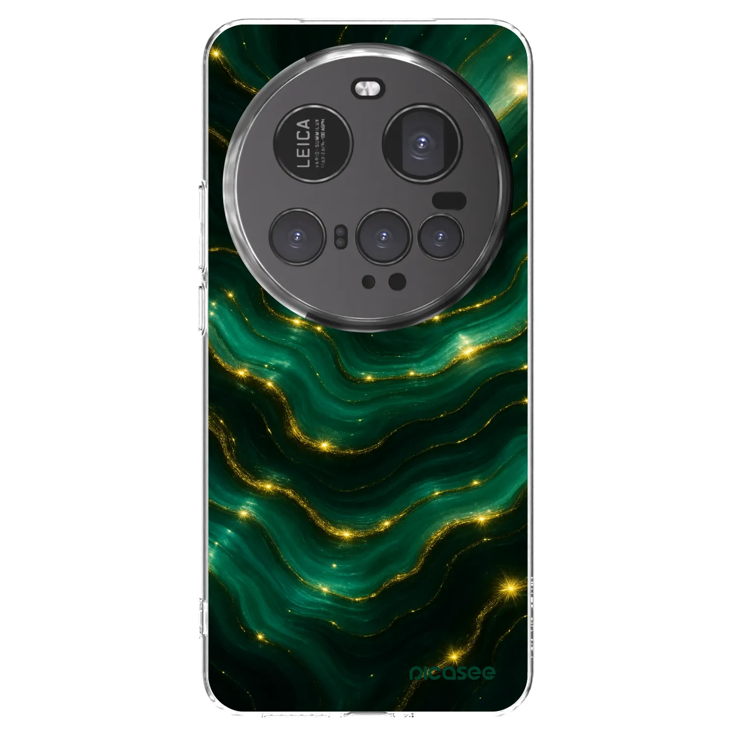 Picasee διαφανής θήκη σιλικόνης Xiaomi 15 Ultra - Emerald