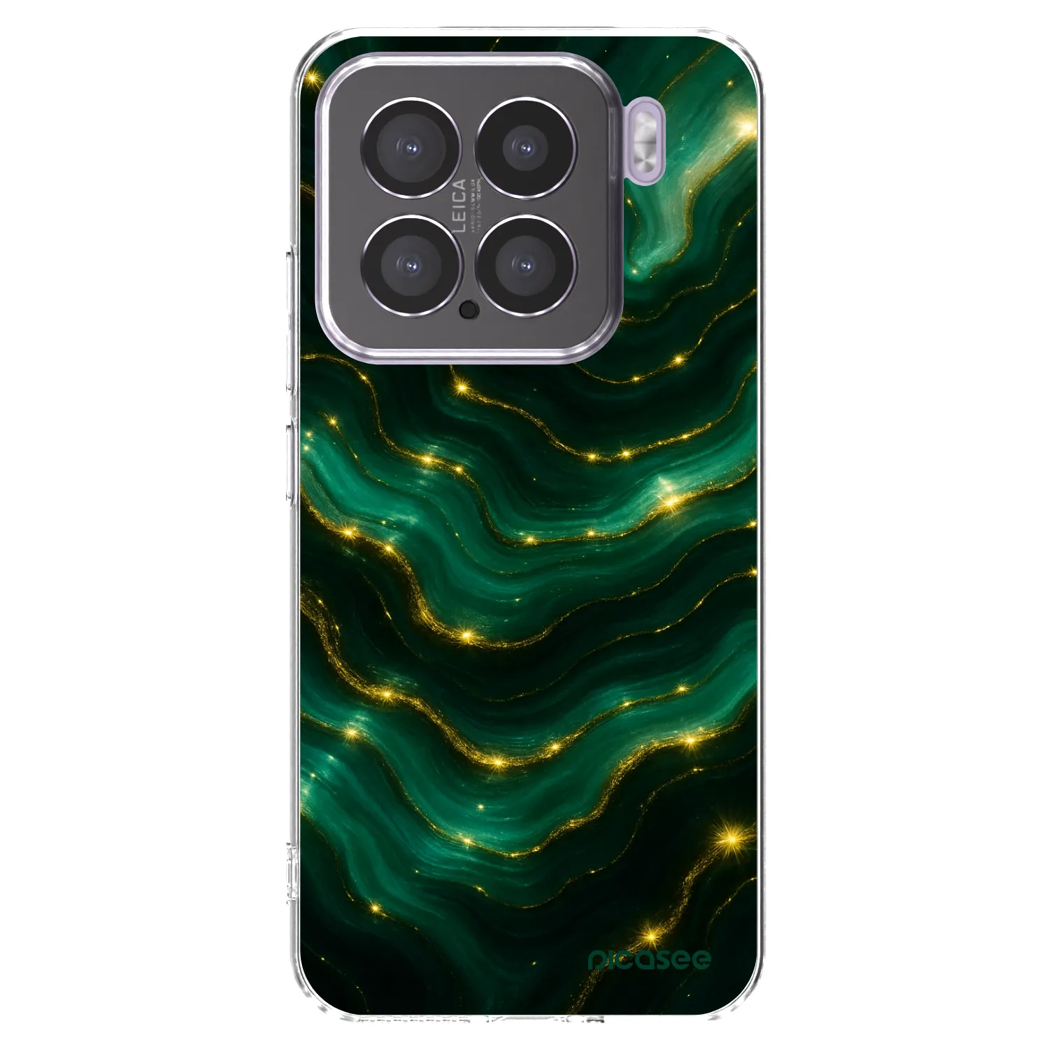 Picasee διαφανής θήκη σιλικόνης Xiaomi 15 - Emerald