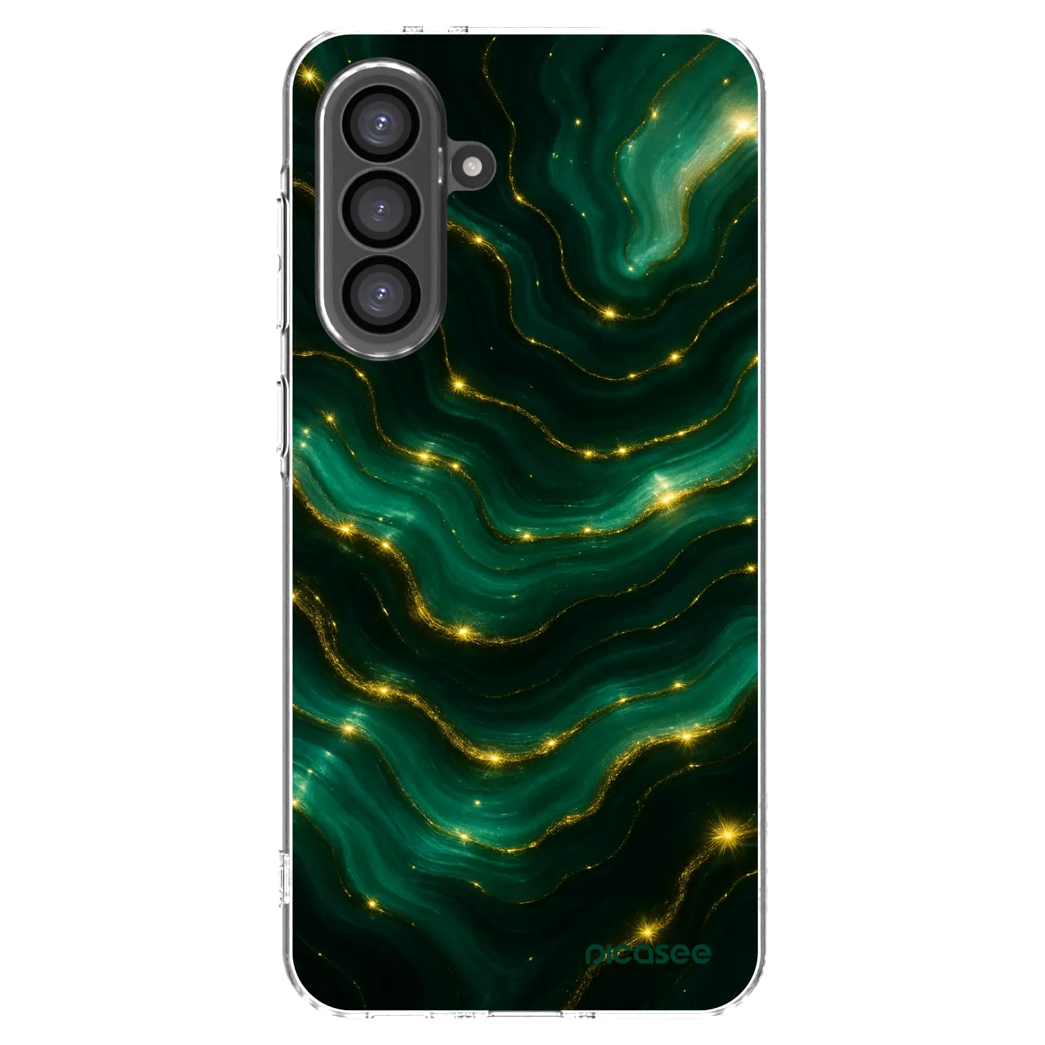 Picasee διαφανής θήκη σιλικόνης Samsung Galaxy A36 5G - Emerald