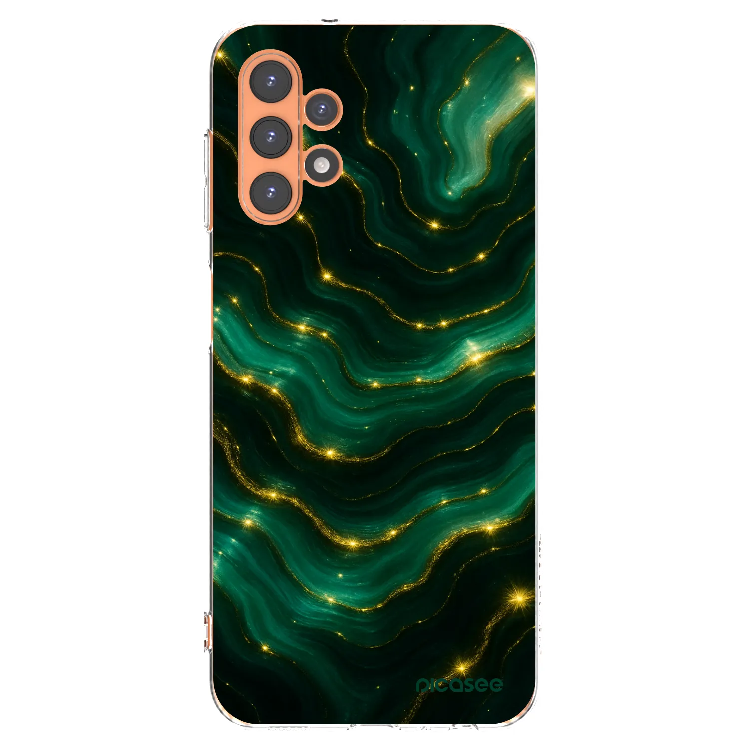 Picasee διαφανής θήκη σιλικόνης Samsung Galaxy A13 5G - Emerald