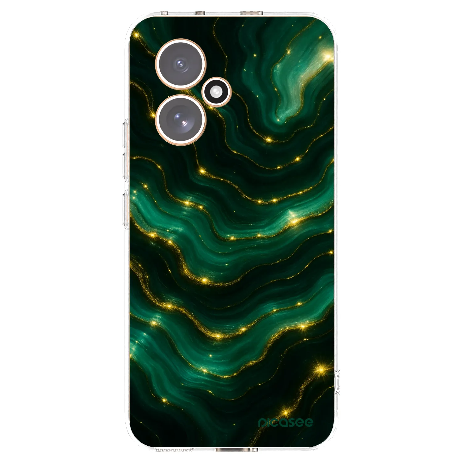Picasee διαφανής θήκη σιλικόνης Honor 400 5G - Emerald