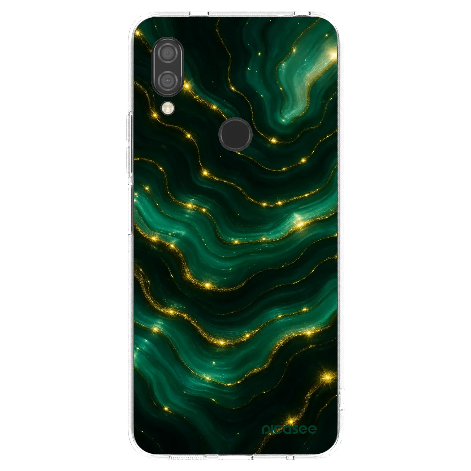 Picasee διαφανής θήκη σιλικόνης Xiaomi Redmi 7 - Emerald
