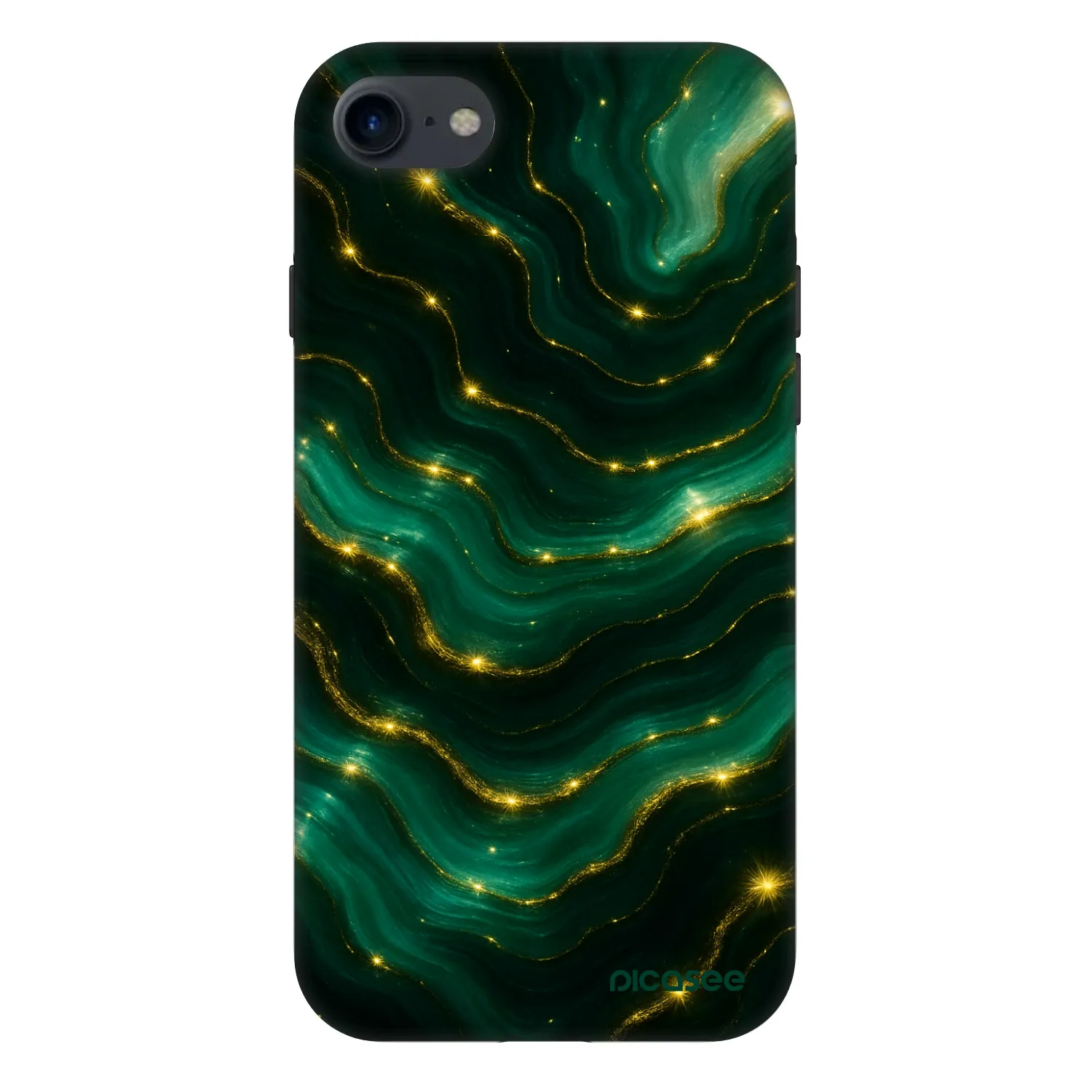 Picasee Fashion Case για Apple iPhone SE 2020 - Emerald