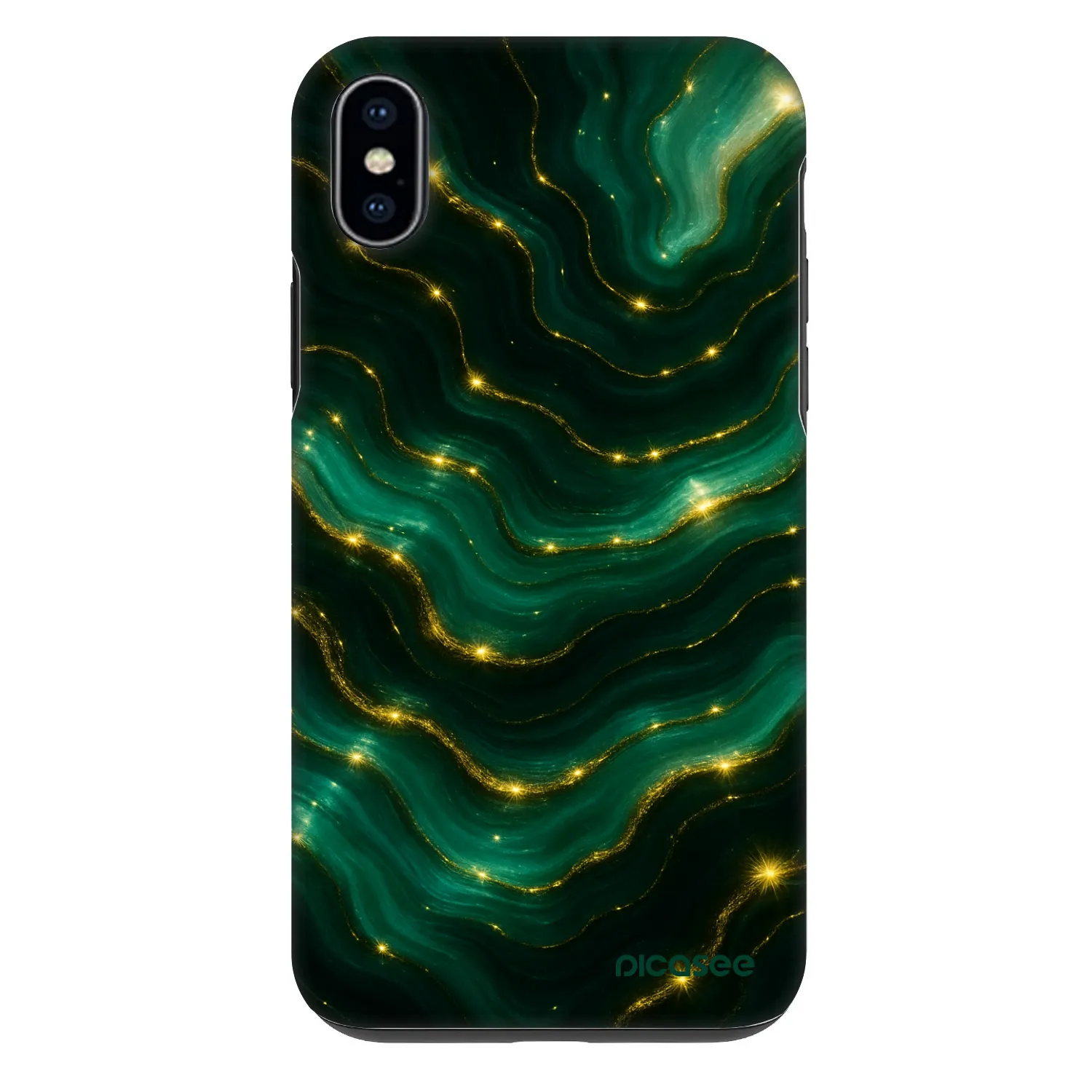 Picasee Fashion Case για Apple iPhone XS Max - Emerald