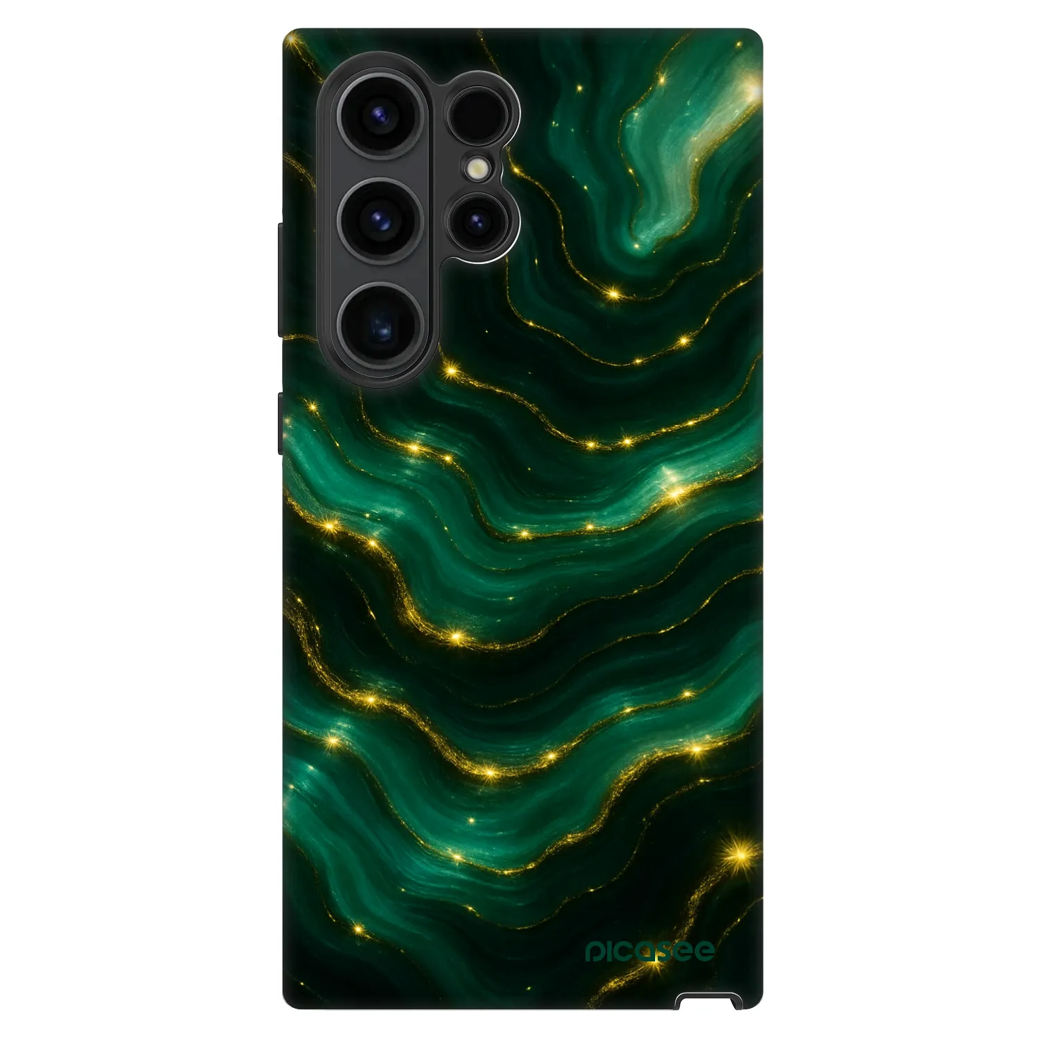 Picasee Fashion Case για Samsung Galaxy S23 Ultra 5G - Emerald