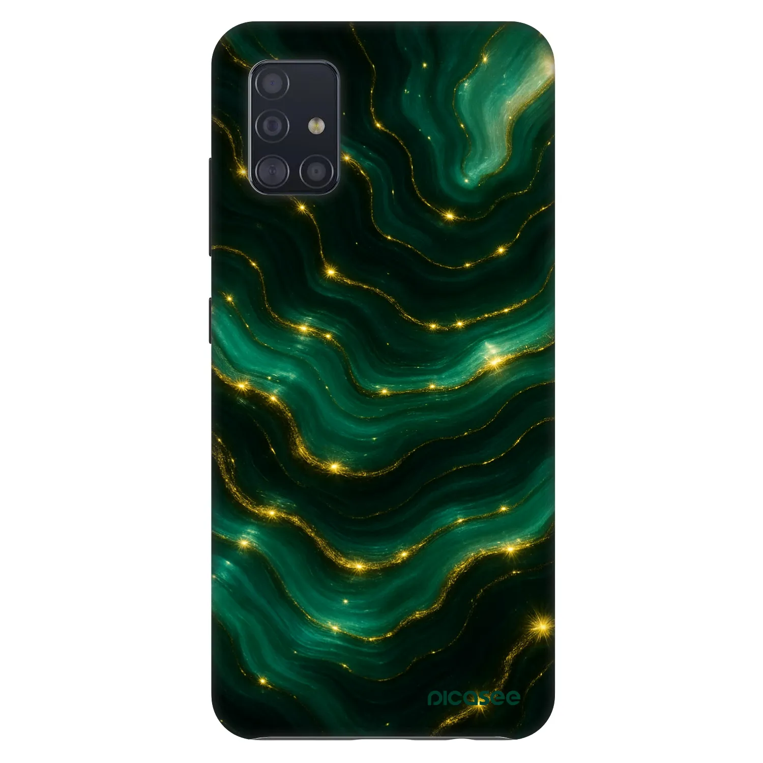 Picasee Fashion Case για Samsung Galaxy A51 A515F - Emerald