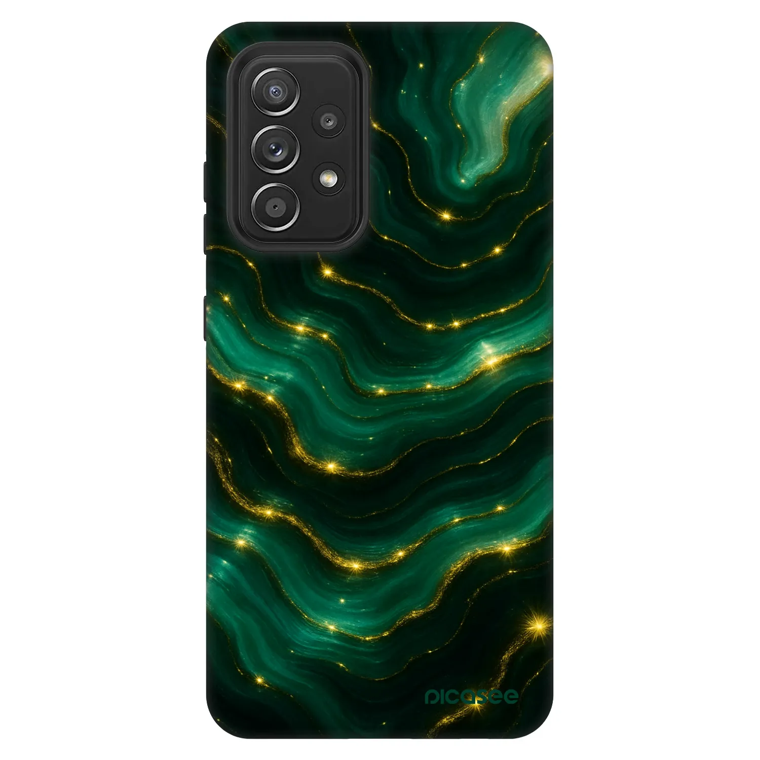 Picasee Fashion Case για Samsung Galaxy A52 5G A525F - Emerald