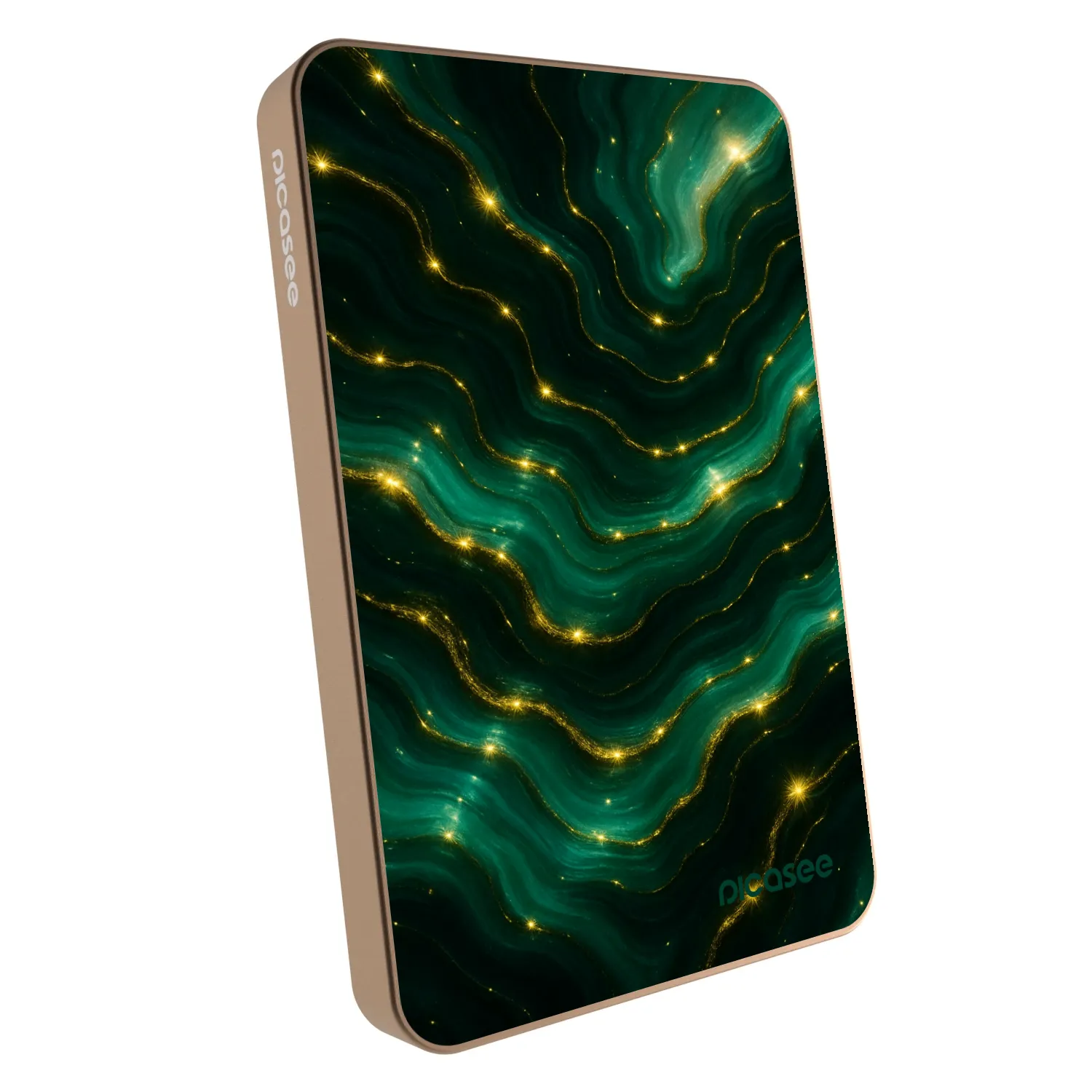 Picasee Powerbank με MagSafe 5 000 mAh Χρυσαφένιος - Emerald