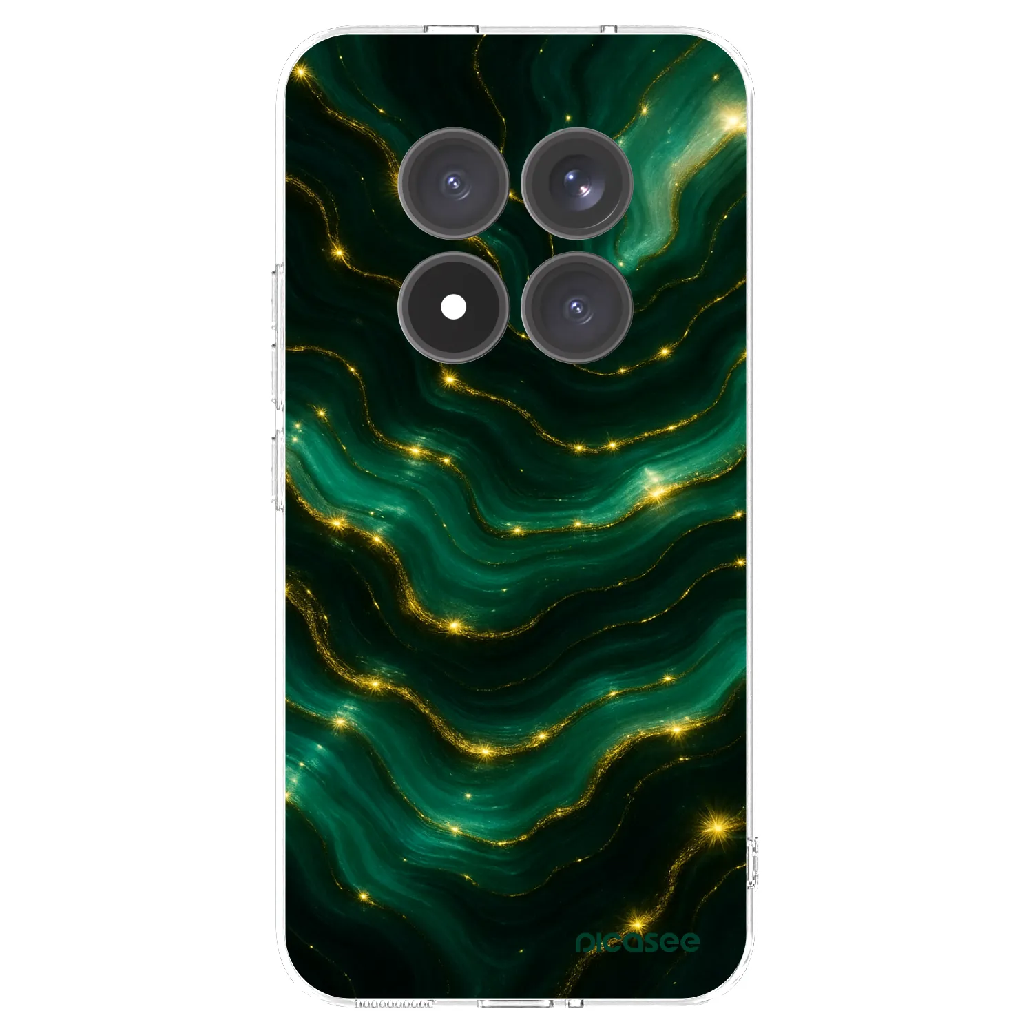 Picasee διαφανής θήκη σιλικόνης Xiaomi Redmi Note 15 Pro+ - Emerald