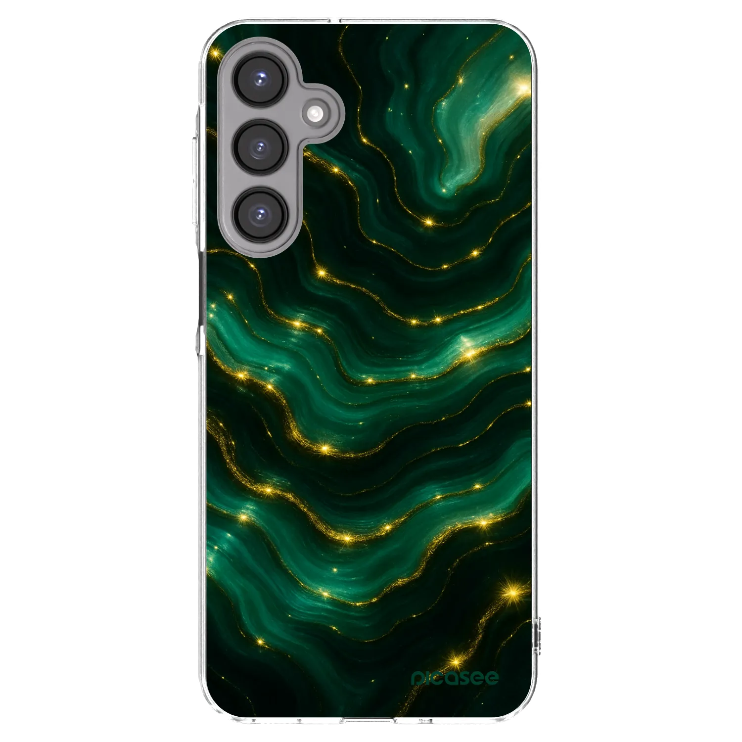 Picasee διαφανής θήκη σιλικόνης Samsung Galaxy A16 4G - Emerald