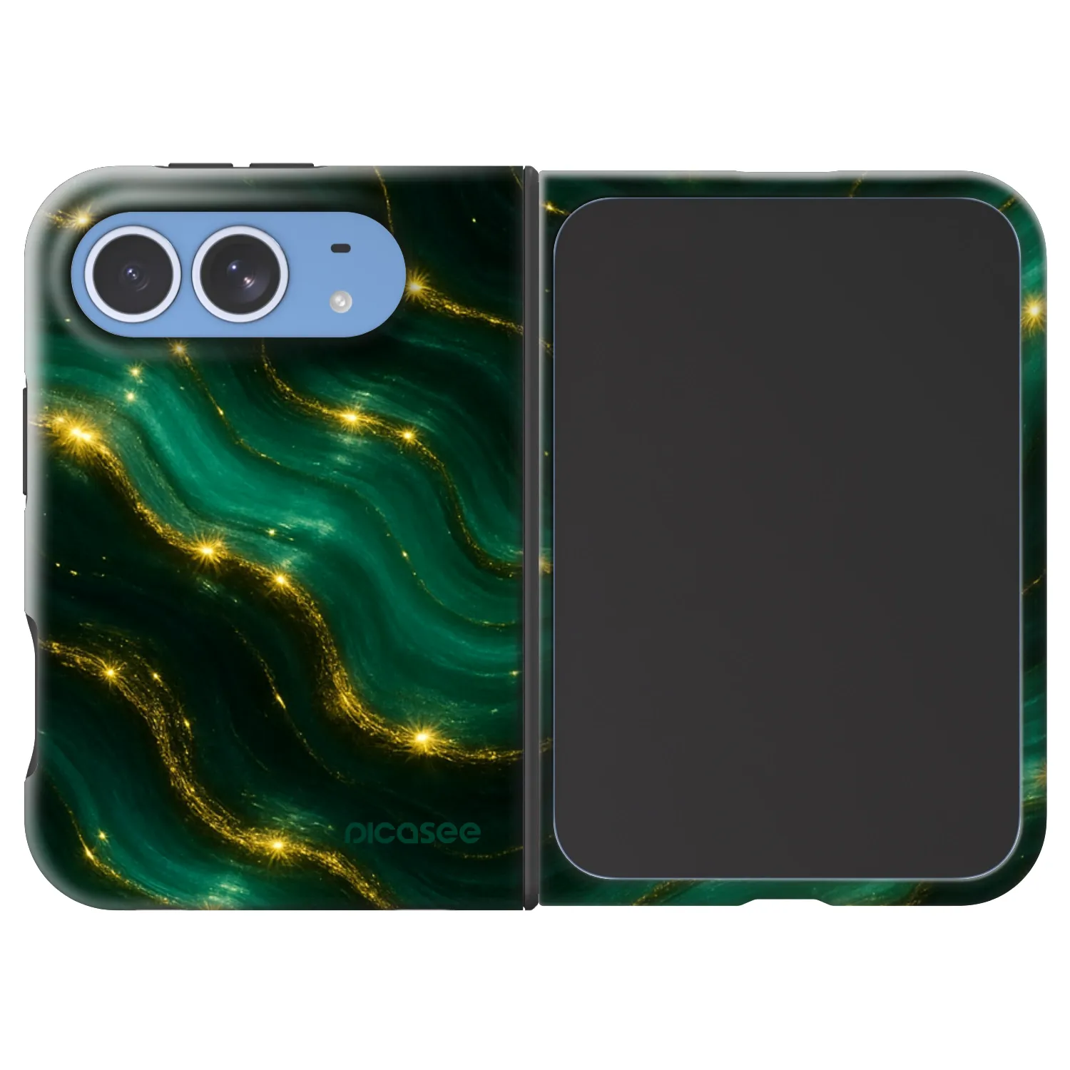 Picasee Fashion Case MagSafe για Apple iPhone Duo - Emerald