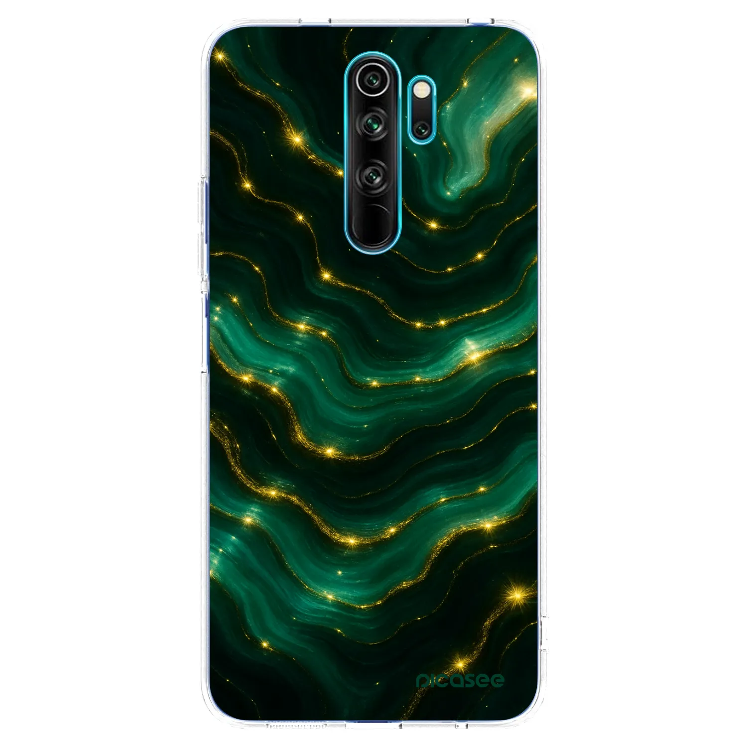 Picasee διαφανής θήκη σιλικόνης Xiaomi Redmi Note 8 Pro - Emerald