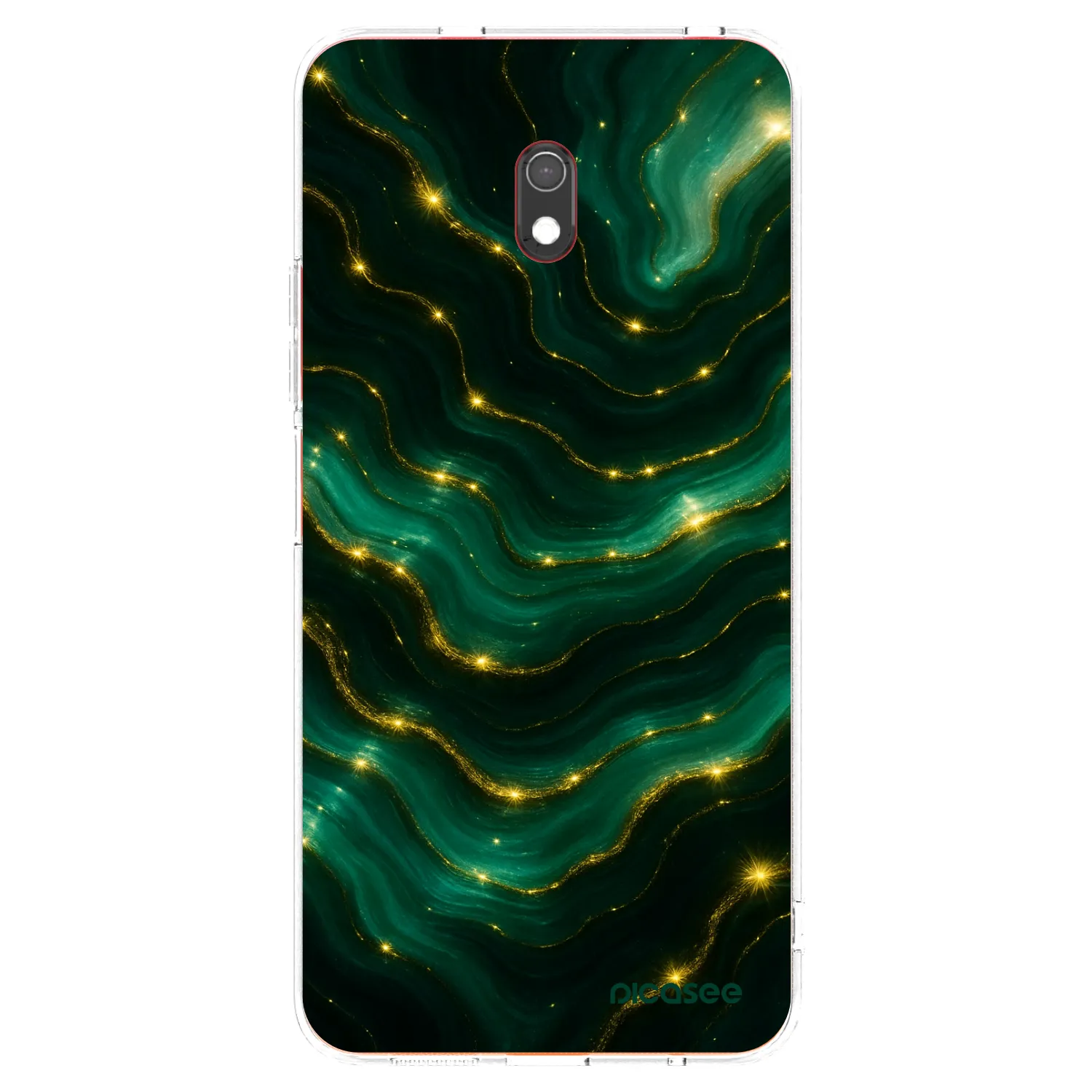 Picasee διαφανής θήκη σιλικόνης Xiaomi Redmi 8A - Emerald